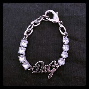 D&G rhinestone link Bracelet